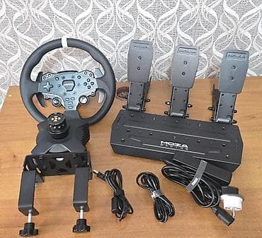 Продаю Moza R3 Bundle + Clutch Pedal Педаль сцепления заказывал at lalafo.kg Продаю Moza R3 Bundle + Clutch Pedal Педаль сцепления заказывал