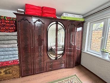 Шкафы: Шифоньер, шкаф для одежды, Прямой, МДФ — 1