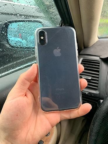 iphone x бу: IPhone X, Б/у, 64 ГБ, Черный, Защитное стекло, Чехол, 100 % — 3