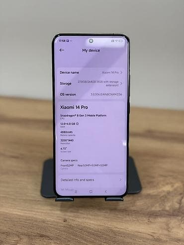 Техника жана электроника: Xiaomi, 14T Pro, Колдонулган, 256 ГБ, түсү - Кара, 2 SIM — 9
