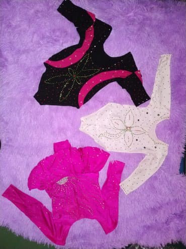 Детские костюмы для художественной гимнастики ( 4-6 лет По всем