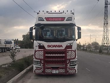 Тягач, Scania, 2018 г., Тентованный