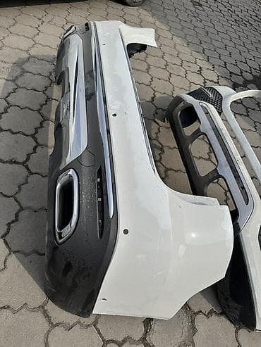Детали КПП и трансмиссии: Бампер Mercedes-Benz, Б/у, Оригинал — 4