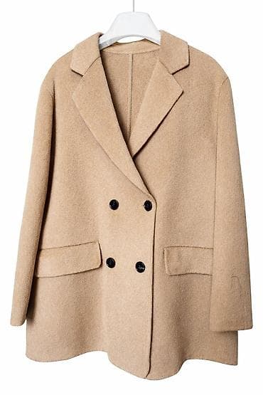 s: Женское полупальто из плотной шерстяной ткани. Особенности: материал — 1