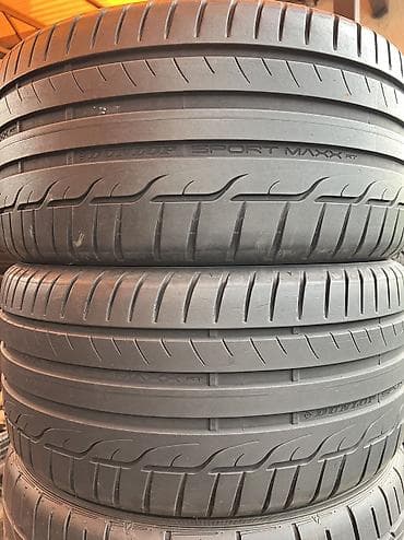 Транспорт: Шины 255 / 35 / R 18, Лето, Б/у, Пара, Германия, DUNLOP — 1