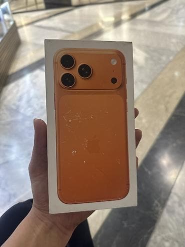 Техника и электроника: IPhone 17 Pro Max, Новый, Оранжевый, Коробка — 1