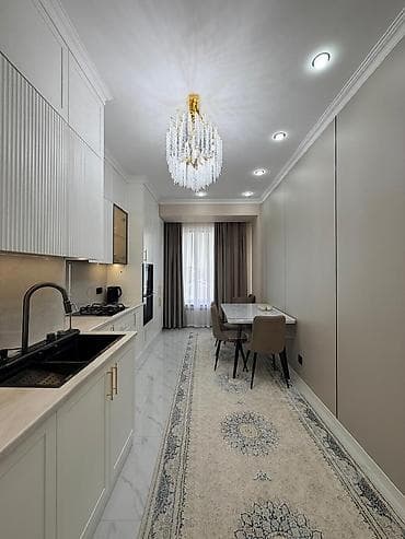Батирлер: 2 бөлмө, 80 м², Элитка, 6 кабат, Дизайнердик ремонт — 4