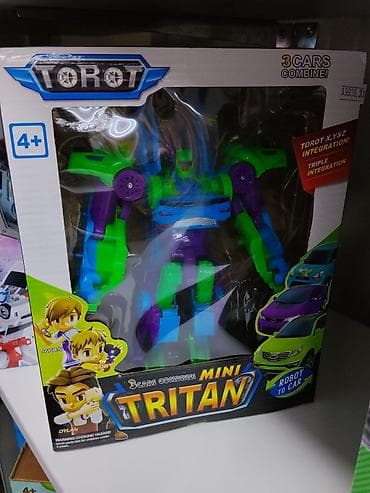 игрушкалар: Игрушка-трансформер TOROT Mini Tritan - Серия: Mini Tritan - Возраст — 1
