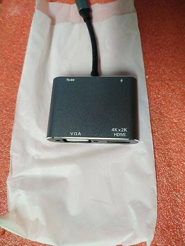 usb c hub: Type-C USB-C Адаптер VGA, совместимый с USB C на 4K HDMI, Тип C, хаб — 5