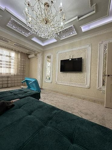 Спальные гарнитуры: Спальный гарнитур, Двуспальная кровать, цвет - Золотой — 3
