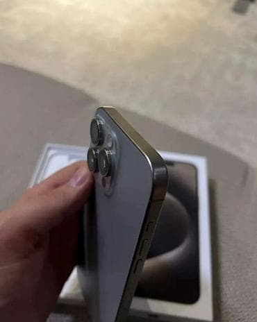 компью: IPhone 15 Pro, Новый, 256 ГБ, Natural Titanium, Коробка, 97 % — 4