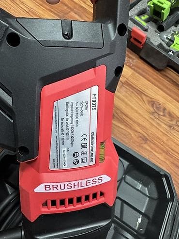 Буровые инструменты: Алмазная сверлильная установка FELISATTI FT9075 (BRUSHLESS) в кейсе — 4