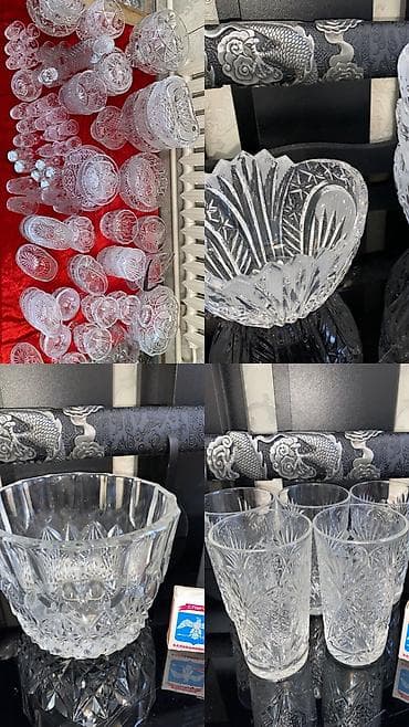 Идиш-аяк: Сатылат! Советский жана современный хрусталь идиш-аяктар сатылат — 1