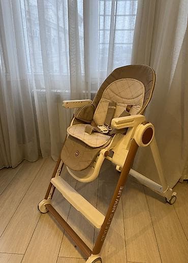 Балдар эмереги: Продаю стульчик для кормления Happy Baby Berny V2, в хорошем — 2