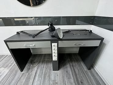 игровой стол: Парикмахерский/маникюрный рабочий стол на две посадки - Двухместная — 2