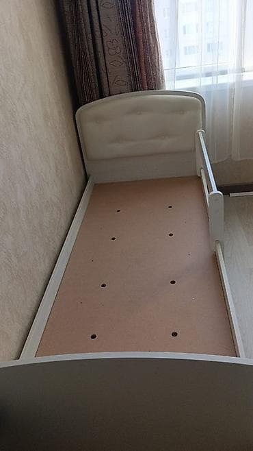 doona x: Детская односпальная кровать с мягким изголовьем и защитными — 2