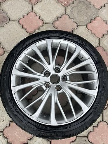 7 5j: Колеса в сборе 235 / 45 / R 18, Б/у, 1 шт, Литые, отверстий - 5 — 3