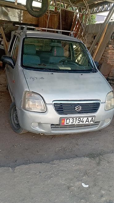 именной номер кыргызстан: Suzuki MR Wagon: 2003 г., 1.3 л, Механика, Бензин, Универсал — 1