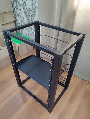Профессиональный студийный рэк 19 дюймов 80x56x42 ~16U, полочка