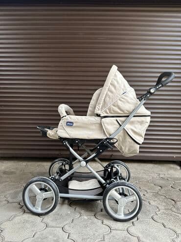 прогулочные коляски cam: Коляска, цвет - Бежевый, Б/у — 1