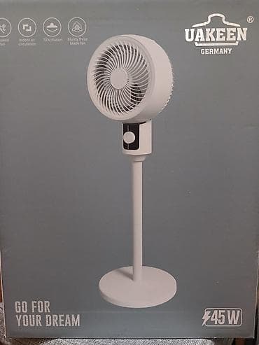 вентилятор напольный: Вентилятор напольный UAKEEN (Germany), мощность 45 Вт. - — 1