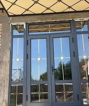 купить брезентовую ткань: Пластиковые Алюминыевые окна и витражное остекление под ключ - — 7