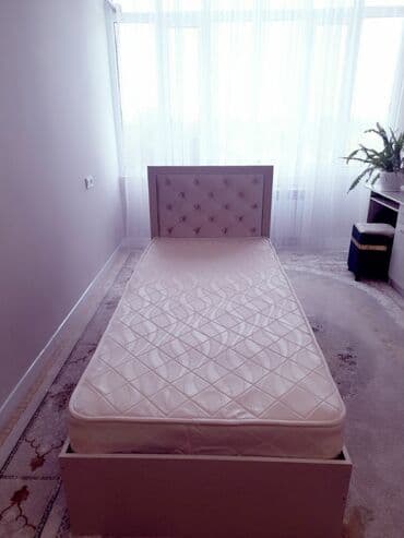 Кровати: Односпальная кровать, С матрасом, длина - 200 см — 4