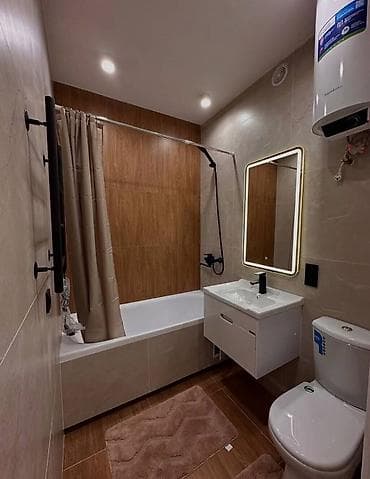 Батирлер: 2 бөлмө, 45 м², Технопарк 106-серия жакшыртылган, 8 кабат, Дизайнердик оңдоо — 10