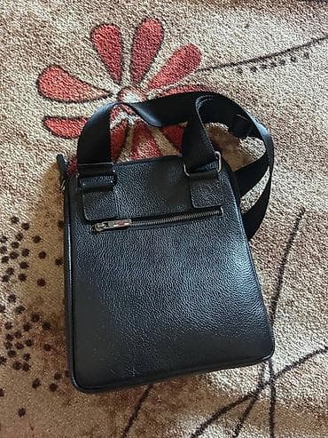 барсетки gucci: Мужская сумка через плечо Butun - Материал: натуральная кожа с — 3