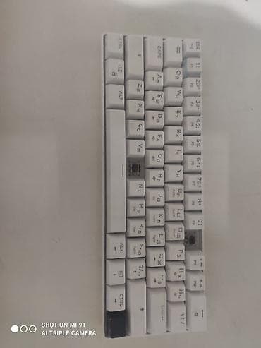 60 клавиатура: Клавиатура, Механическая, Проводное подключение, Размер: 60% — 1