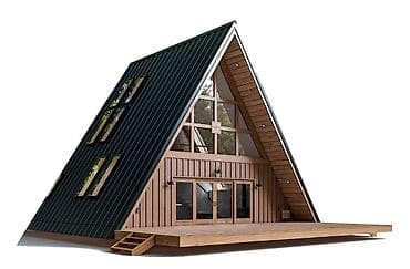 12 микр: Строительство деревянных (афрейм, барнхаус )домов под ключ с — 5