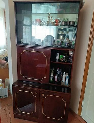third edition solution: Стенка-шкаф, Тип стенки-шкафа: Модульная, Для зала, Особенности: Для хранения посуды — 9