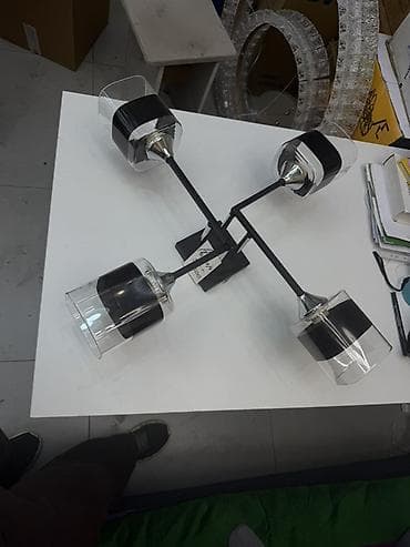 study lamp: Потолочный светильник на 4 плафона - Тип: накладной потолочный - — 1