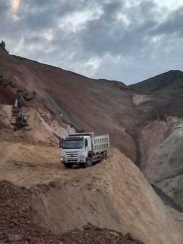 Самосвал HOWO 8x4 (трехосный задний привод) для строительных и