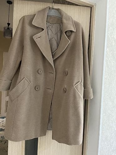 Жеке буюмдар: Пальто до колен, размер 48-50-52
 500 сомов, состояние хорошее — 1