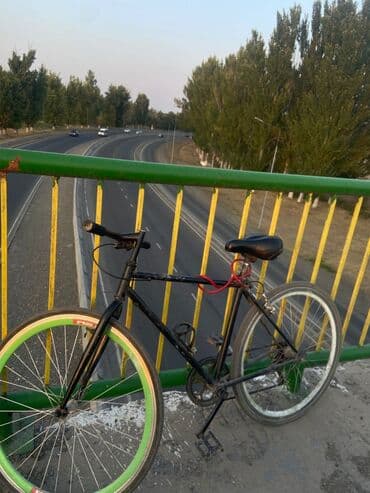 турник и брусья для дома: Городской велосипед, Рама M (156 - 178 см), Б/у — 1