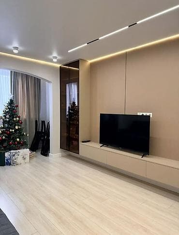 sky: 4 комнаты, 106 м², Кок-Жар мкр 106 серия улучшенная, 9 этаж, Дизайнерский ремонт — 2