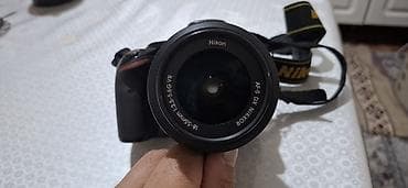 nikon d5100 18 55mm: Зеркальный фотоаппарат Nikon D3200 (формат DX) в комплекте. Состав: - — 3
