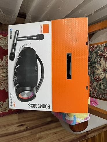 колонка ми: Портативная акустическая система BOOMSBOX3 с двумя беспроводными — 1