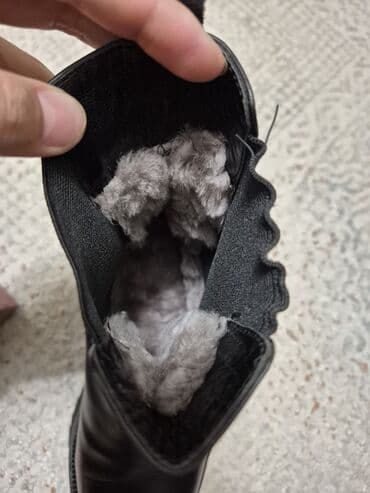 сапоги зимние женские натуральная кожа натуральный мех распродажа: Өтүктөр, 37, Колдонулган, түсү - Кара, Өзү алып кетүү, Акылуу жеткирүү — 7