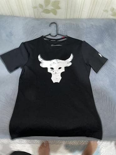 военный одежда: Мужская футболка, M, L, Все размеры, Under Armour, Новый, цвет - Белый, Самовывоз, Платная доставка — 3