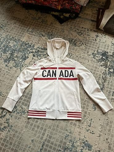 Спортивная толстовка-олимпийка с капюшоном Team Canada - Бренд — 1