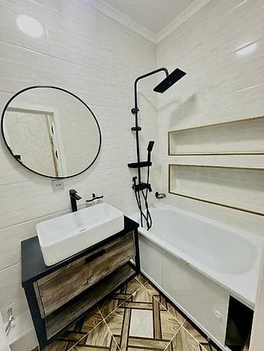 ts group: 2 комнаты, 66 м², Кара-Жыгач ж/м Элитка, 5 этаж, Свежий ремонт — 4