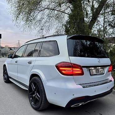 лобовой мерс 210: Mercedes-Benz GLS-Class: 2017 г., 3 л, Автомат, Дизель, Внедорожник — 5