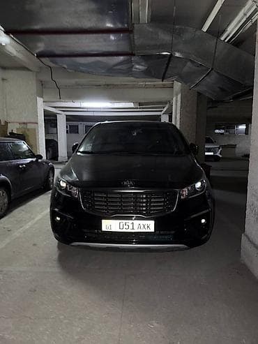 кио бонго: Пробег родной 14800 Kia Carnival (чёрный минивэн) - Кузов: 5‑дверный — 4