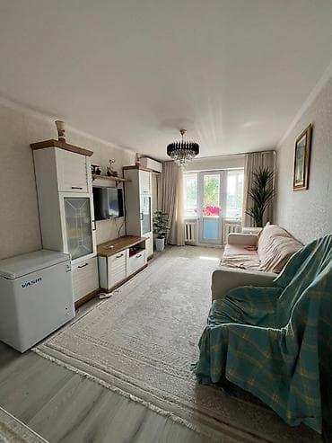 58: 3 комнаты, 58 м², 4 мкр 104 серия, 4 этаж, Евроремонт — 2