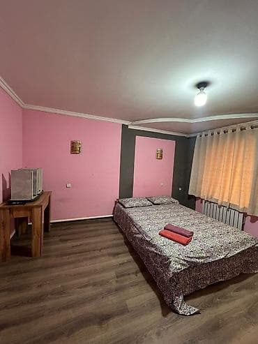 гостиница 1200 сом: 1 комната, Душевая кабина, Постельное белье, Парковка — 7