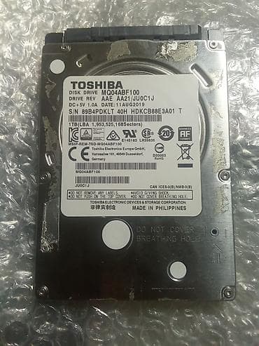 Жесткий диск 2.5" Toshiba MQ04ABF100 - Тип: HDD (жесткий диск) — 1