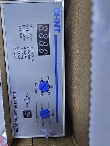 счетчик трехфазный: CHiNT – устройства защитного отключения и защита электродвигателя 1) — 2