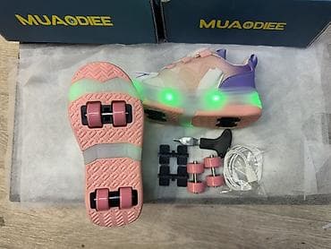 nike react: Кроссовки-трансформеры с роликами и подсветкой MUAODIEE - 2-в-1 — 2